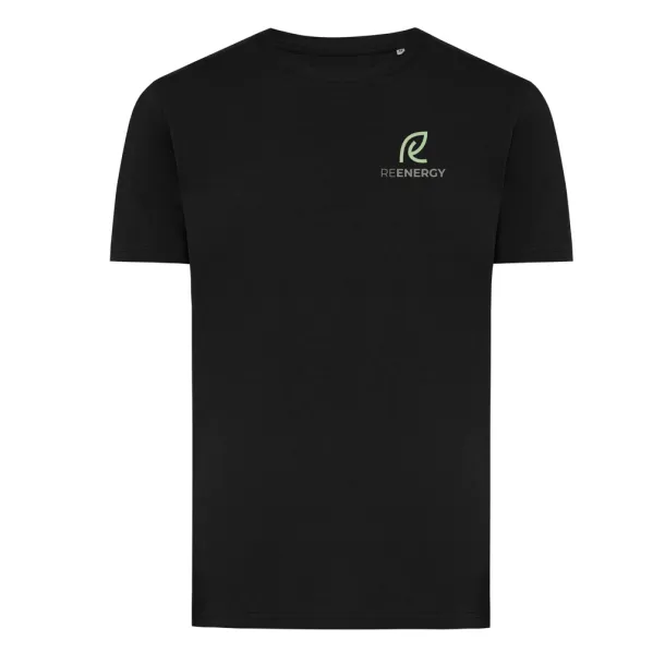 Iqoniq Brett unisex kratka majica od recikliranog pamuka - iqoniq Crna 