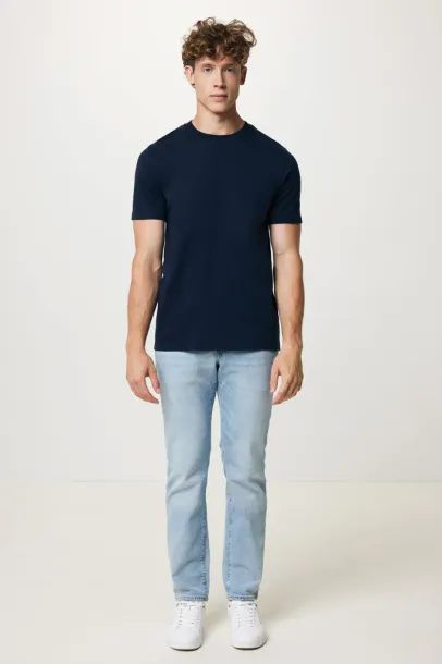 Iqoniq Brett recycled cotton t-shirt - iqoniq blue 