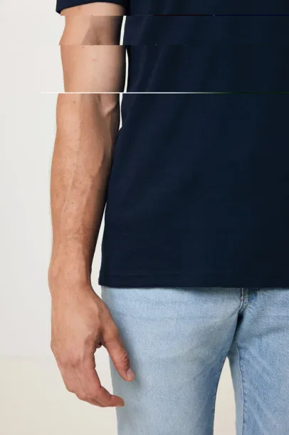 Iqoniq Brett recycled cotton t-shirt - iqoniq blue 