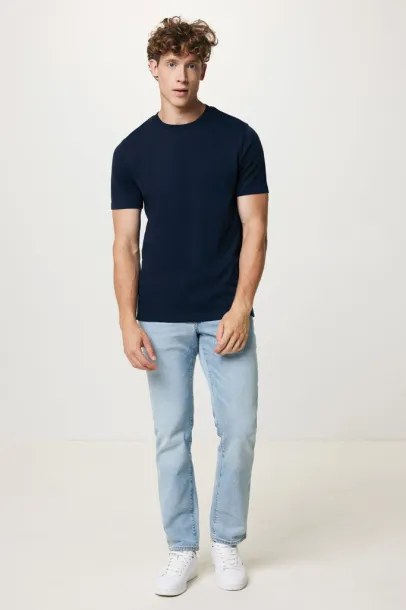Iqoniq Brett recycled cotton t-shirt - iqoniq blue 