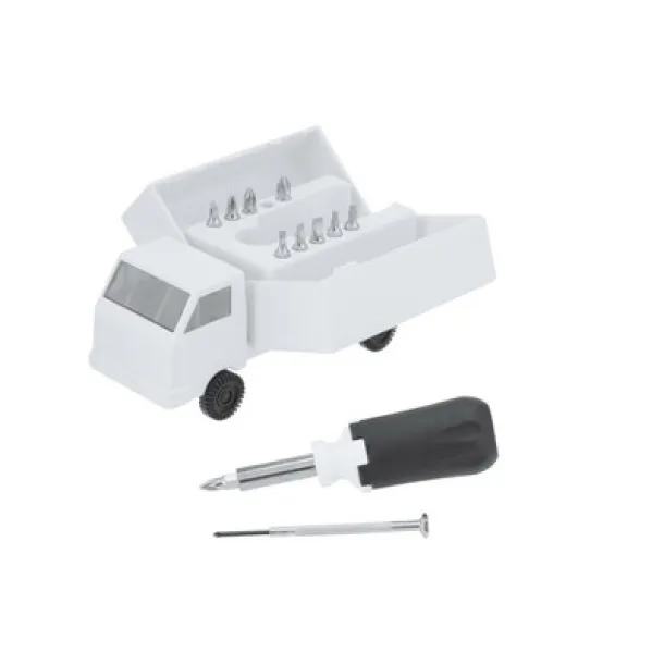  Set alata "kamion" s 15 proizvoda Bijela