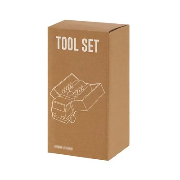  Tool set "truck" 15 el. white