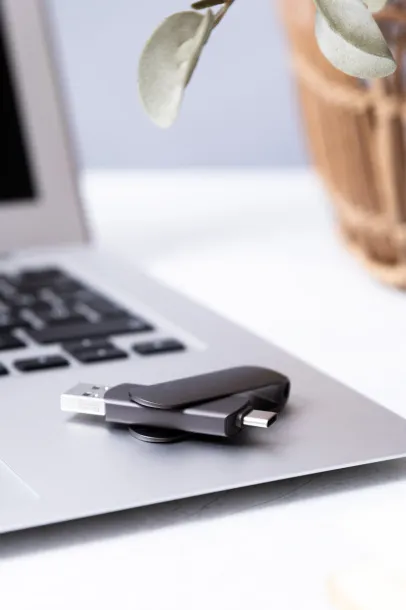 Gigax OTG USB flash drive Dark grey