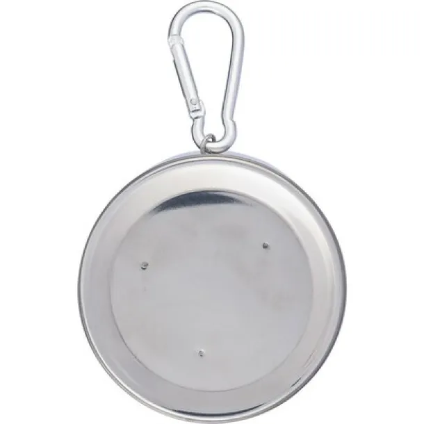  Sklopiva putna šalica, 220 ml Srebrna