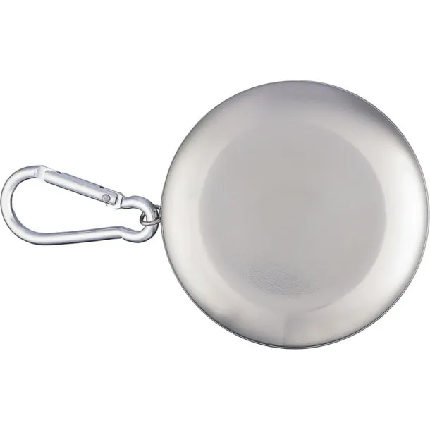  Sklopiva putna šalica, 220 ml Srebrna