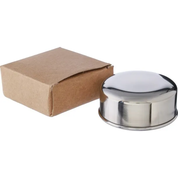  Foldable travel mug 220 ml Srebrna