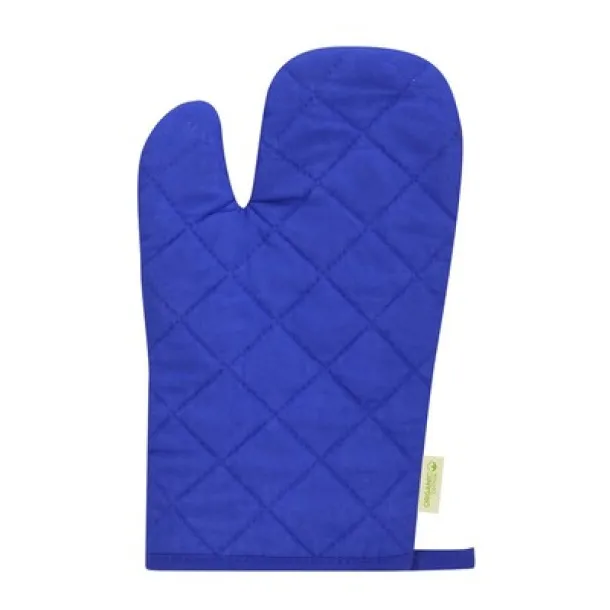  Organic cotton kitchen glove blue