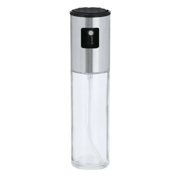  Glass dispenser with spray Srebrna