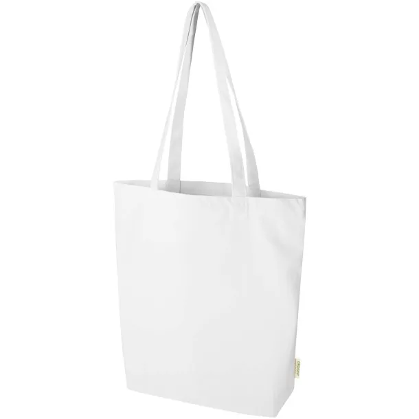 Orissa 270 g/m² organic tote bag 10L White