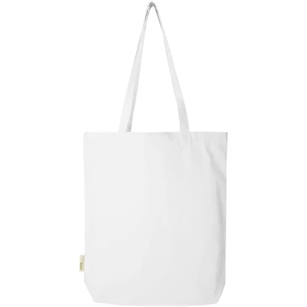 Orissa 270 g/m² organic tote bag 10L White