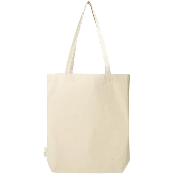 Orissa 270 g/m² organic tote bag 10L Natural