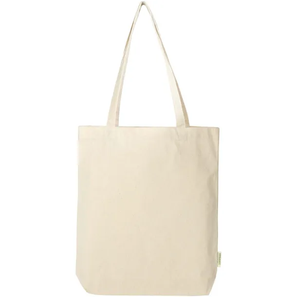 Orissa 270 g/m² organic tote bag 10L Natural