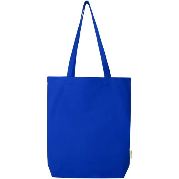 Orissa 270 g/m² organic tote bag 10L Royal blue