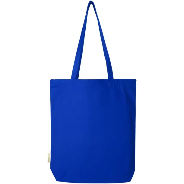 Orissa 270 g/m² organic tote bag 10L Royal blue