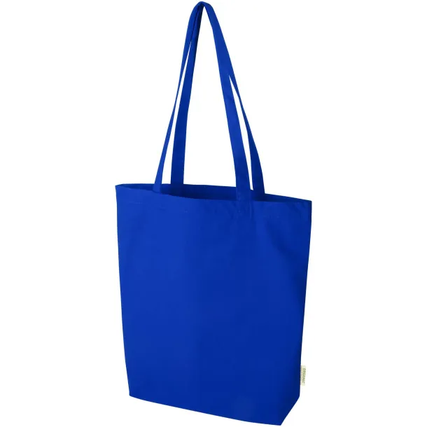 Orissa 270 g/m² organic tote bag 10L Royal blue