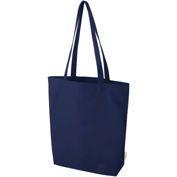 Orissa 270 g/m² organic tote bag 10L Navy Blue