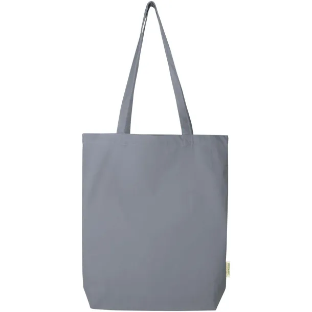 Orissa 270 g/m² organic tote bag 10L Grey