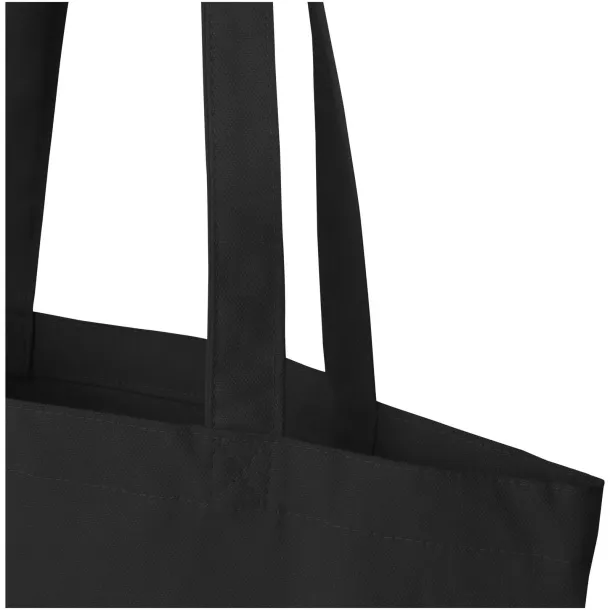 Orissa 270 g/m² organic tote bag 10L Solid black