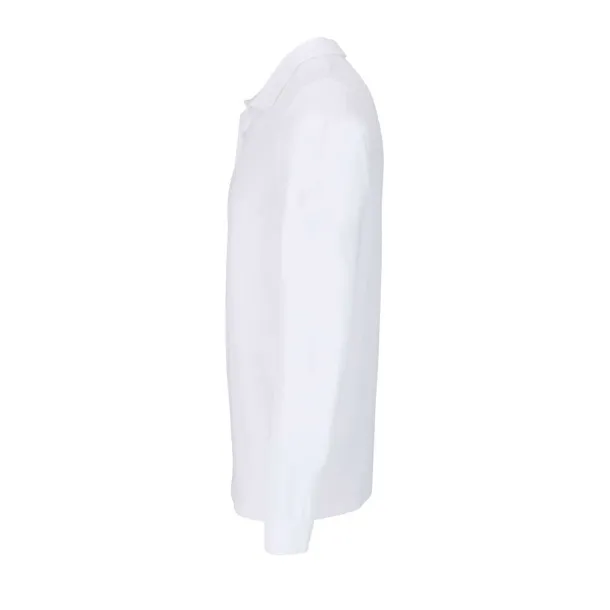 SOL'S PLANET LSL unisex polo majica dugih rukava, 210 g/m2 - SOL'S Bijela