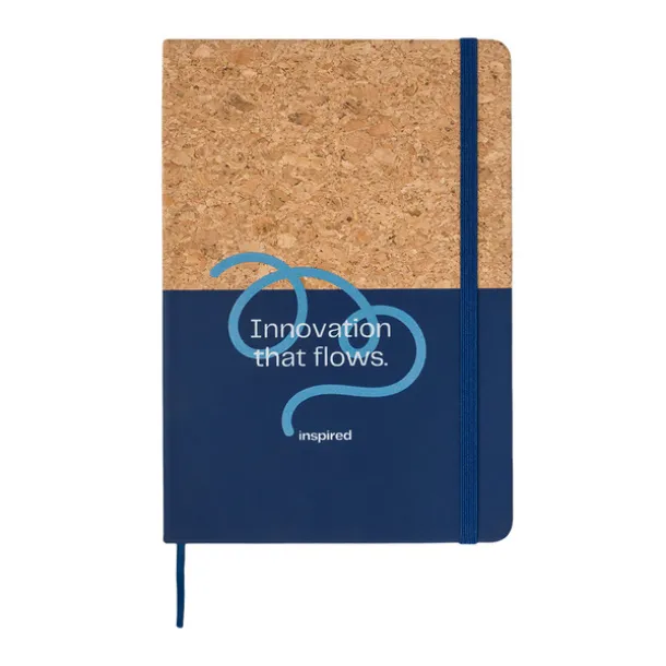 GIRONA A5 notebook with lined pages, 80 pages Dark Blue