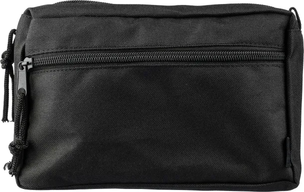 NATASHA rPET toiletry bag Crna