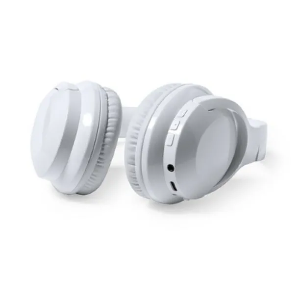  ANC wireless headphones, foldable white