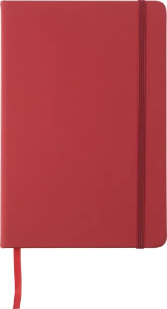  PU notebook Eva red