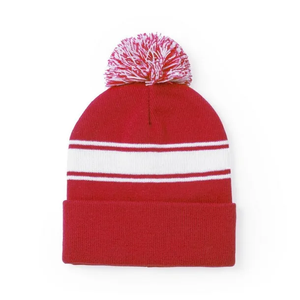  Winter hat Crvena