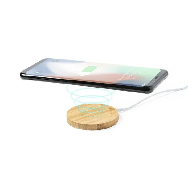  Bežični punjač 10W, stalak za mobitel Bijela