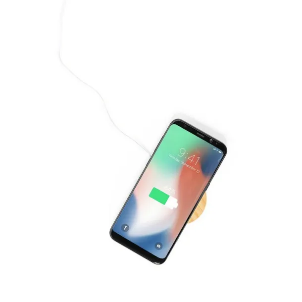  Bežični punjač 10W, stalak za mobitel Bijela