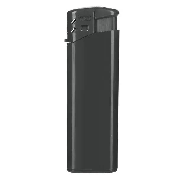 ISCRA electronic plastic lighter - ITEK Dark gray