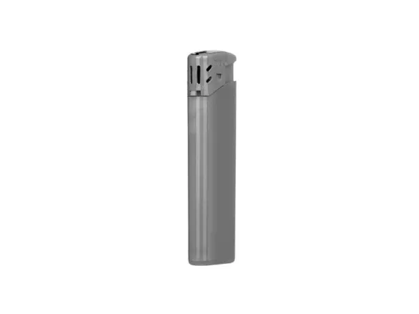 ISCRA electronic plastic lighter - ITEK Silver