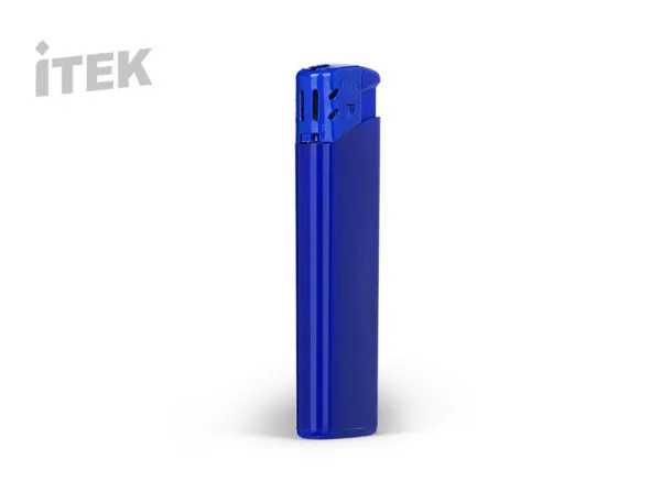 ISCRA electronic plastic lighter - ITEK Blue