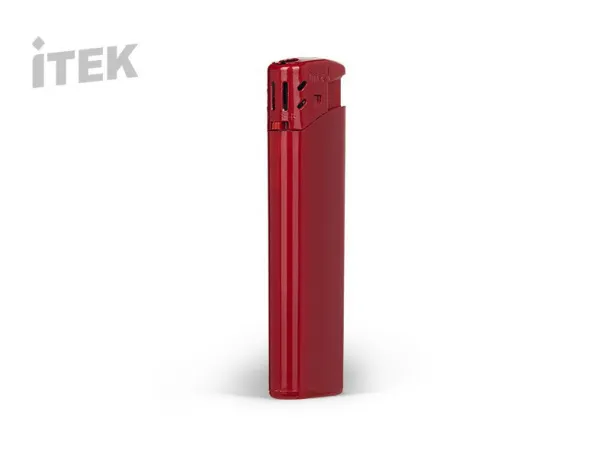 ISCRA electronic plastic lighter - ITEK Red