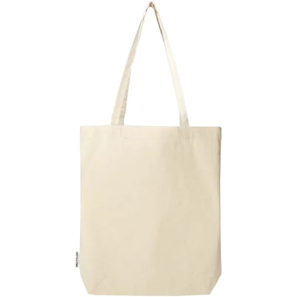 Florida 270 g/m² GRS recycled tote bag 10L Natural