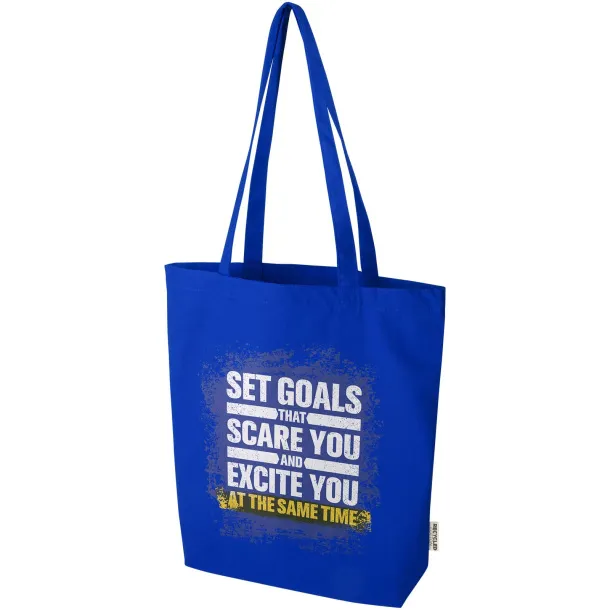 Florida 270 g/m² GRS recycled tote bag 10L Royal blue