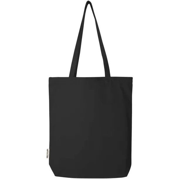 Florida 270 g/m² GRS recycled tote bag 10L Crna