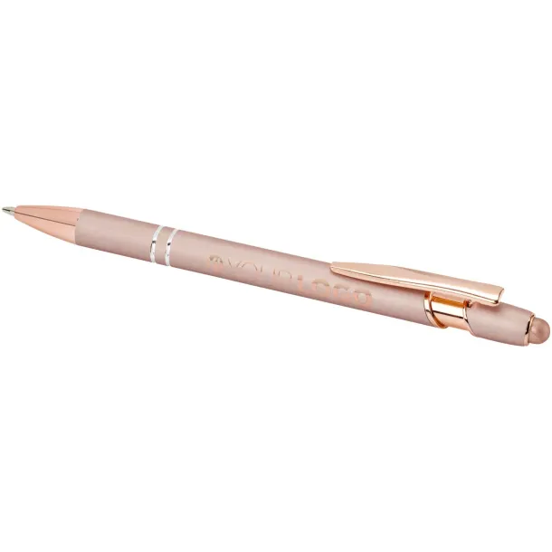 Nanna ballpoint pen with rose gold finish (blue ink) Mocha