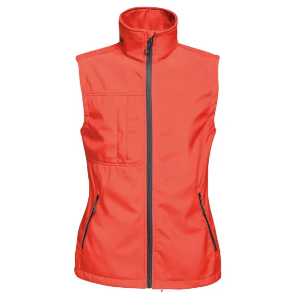 OCTAGON II 3 LAYER PRINTABLE SOFTSHELL BODYWARMER - Regatta Paprika Red Black