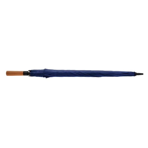 Tony Aware™ RPET 30" kišobran s automatskim otvaranjem i begrem ručkom - XD Collection navy 