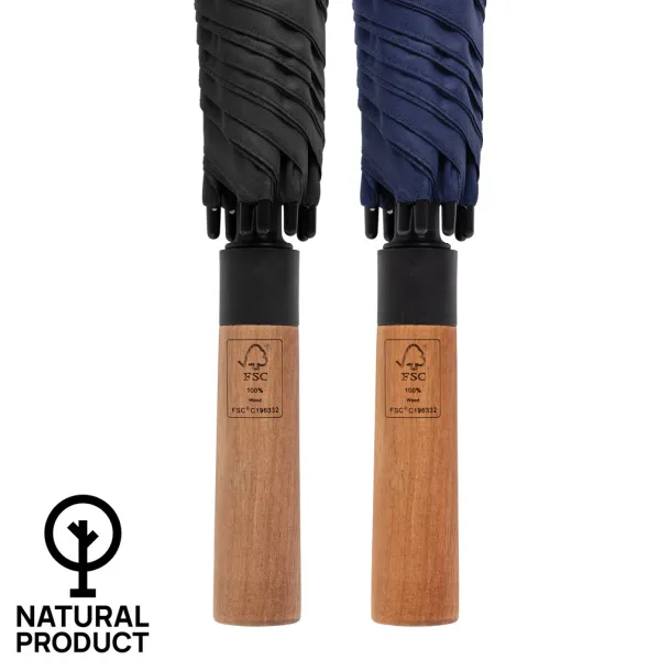 Tony Aware™  RPET 30 inch acacia auto open umbrella - XD Collection navy 