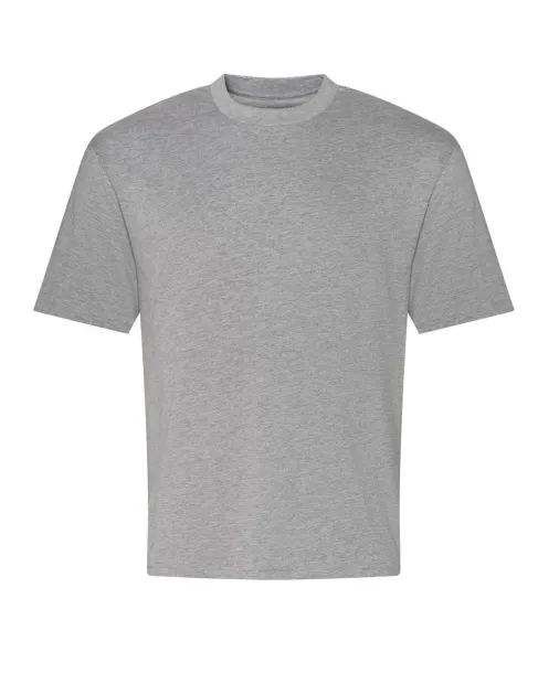  Predimenzionirana pamučna majica 100 T - Just Ts Heather Grey