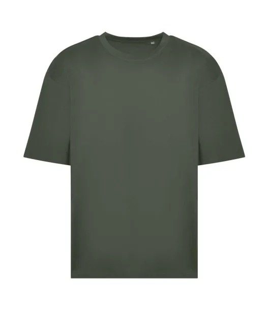  Predimenzionirana pamučna majica 100 T - Just Ts Earthy Green
