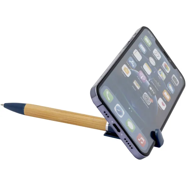 Delfina phone holder pen (blue ink) Ocean blue