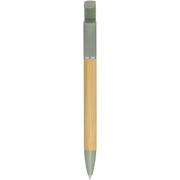 Delfina kemijska olovka s držačem (plava tinta) Heather green