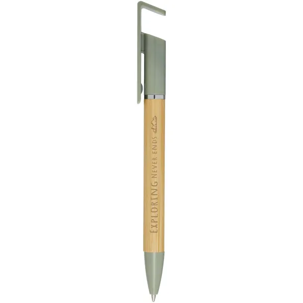Delfina kemijska olovka s držačem (plava tinta) Heather green