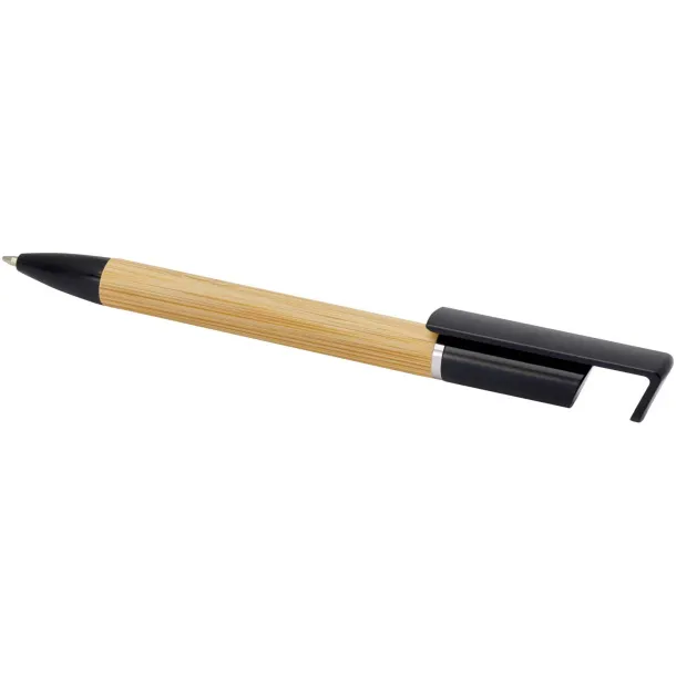 Delfina kemijska olovka s držačem (plava tinta) Solid black