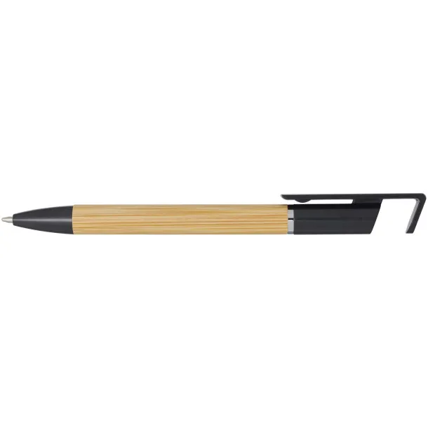 Delfina kemijska olovka s držačem (plava tinta) Solid black