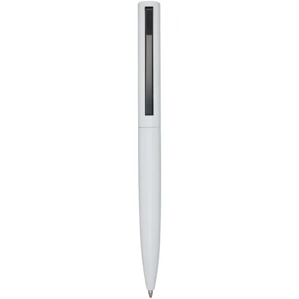 Juana recycled aluminium ballpoint pen (blue ink) White