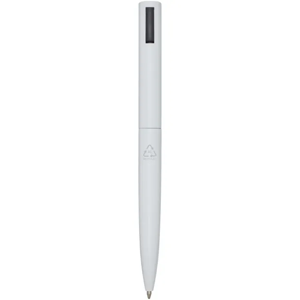 Juana recycled aluminium ballpoint pen (blue ink) White